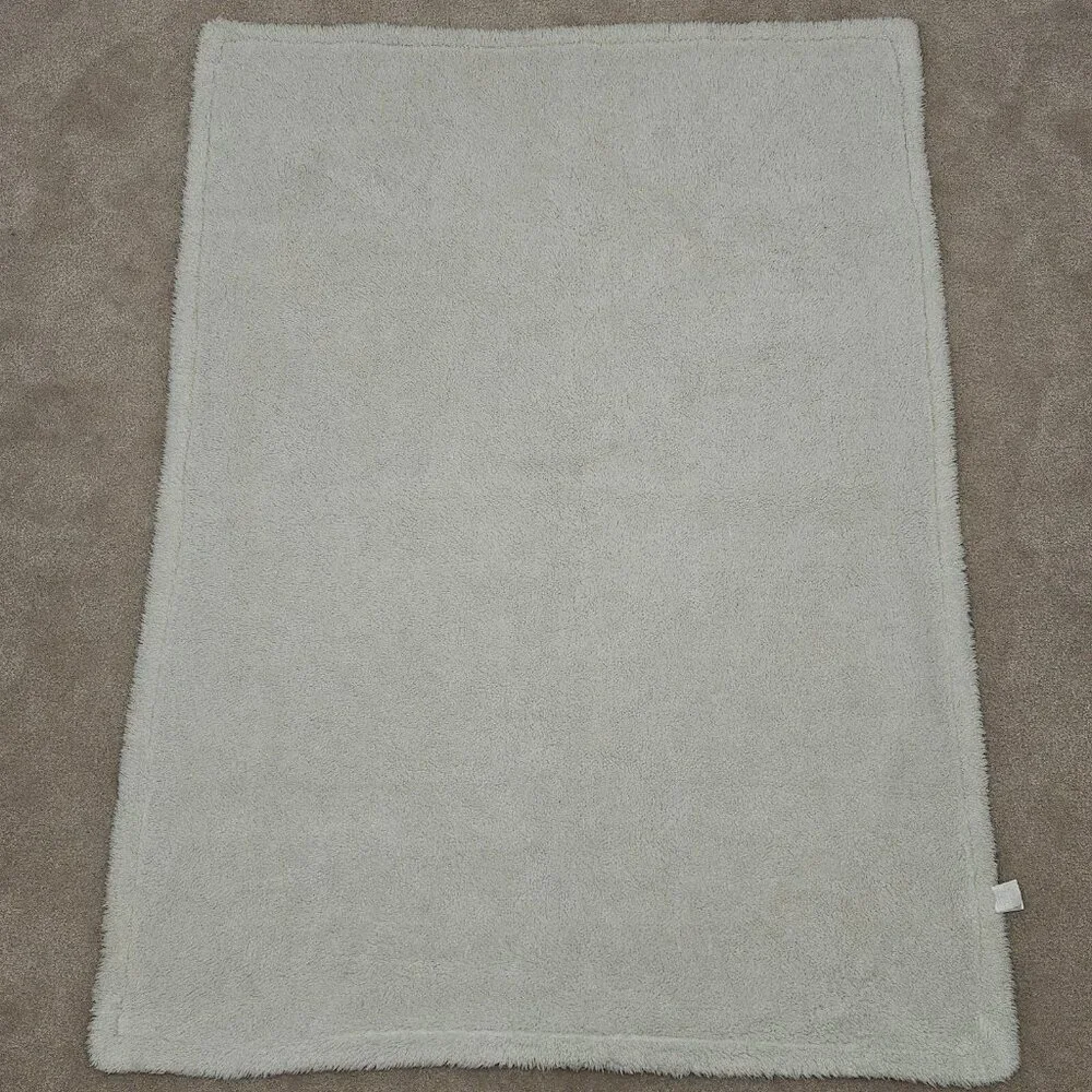 HB Hudson Baby Blanket Gray White Sheep Lamb Alpaca SOFT Fleece 30